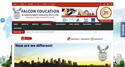 Desktop Screenshot of falconedu.com